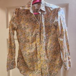 Liberty London J. Crew floral button down